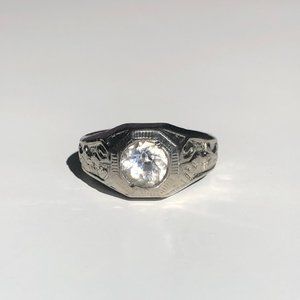 Vintage Antique Art Deco Style Ring Size 9